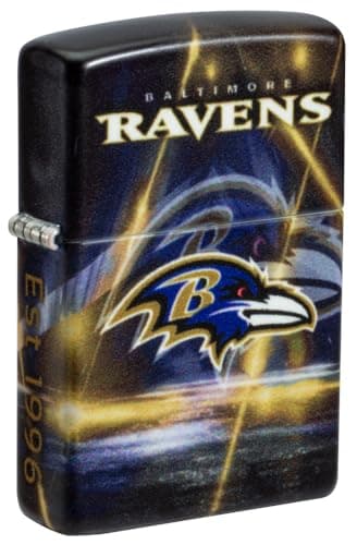 Zippo NFL Baltimore Ravens 540 Matte Pocket Lighter