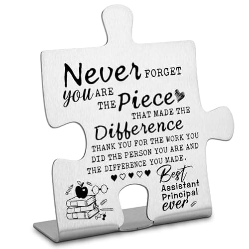 Assistant Principal Day Thank You Gift Decor plaque-DX134
