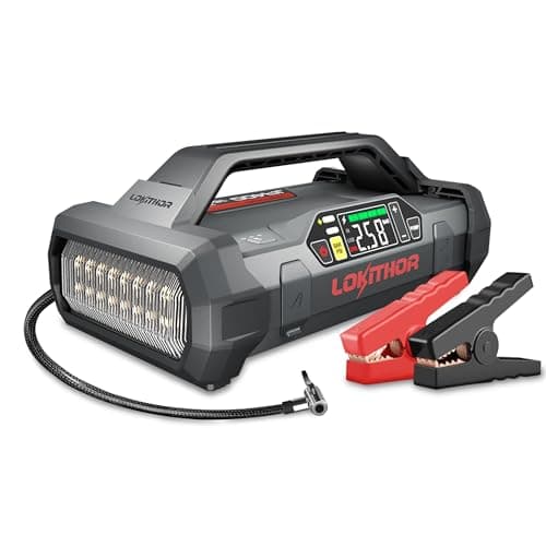 LOKITHOR JA400 Jump Starter with Air Compressor(7.5L Gas & 5.5L Diesel)