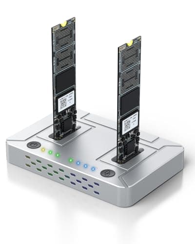 Coolpie M.2 SSD Cloner, 20Gbps Dual-Bay Offline Duplicator