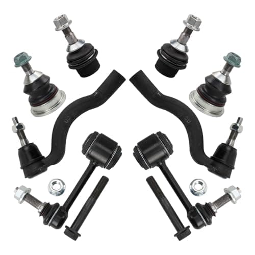 TRQ Front Steering & Suspension Kit Compatible with 16-22 Durango 16-20 Grand Cherokee