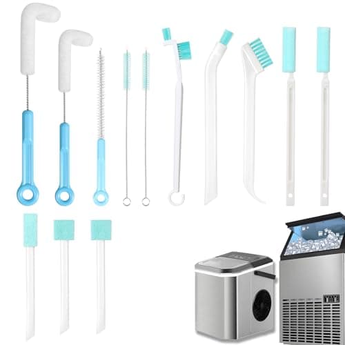 Ice Maker Cleaning Brush Set 13 Pcs Ice Machine Cleaner Brush Kits Countertop Cleaning Tools for Crevice & Tight Spaces