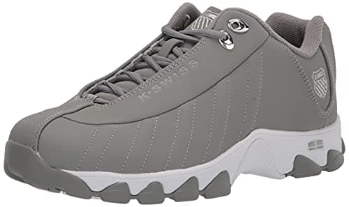 K-Swiss Men's ST329 CMF Sneaker, Neutral Gray/Silver, 7 XW
