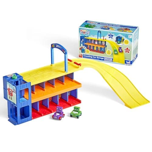 hand2mind Counting Car Garage, Toy Vehicle Playsets