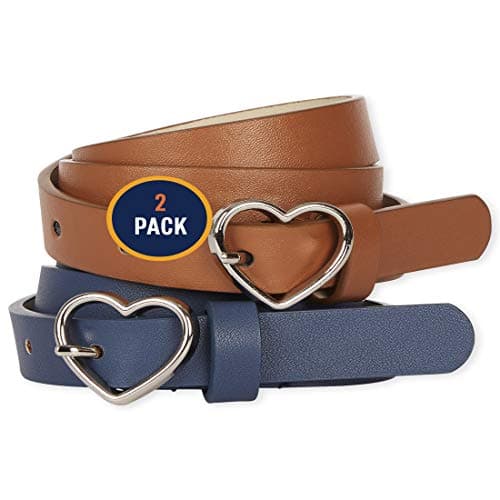 The Children's Place,Uniform Belt, Pack of Two,NAVY,8-16
