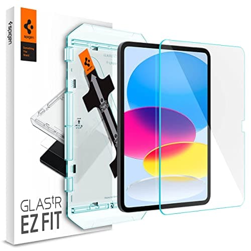 Spigen Tempered Glass Screen Protector [GlasTR EZ Fit] Designed for iPad 11th Generation A16 11 inch (2025) / iPad 10th Generation 10.9 inch (2022) [9H Hardness/Case-Friendly]