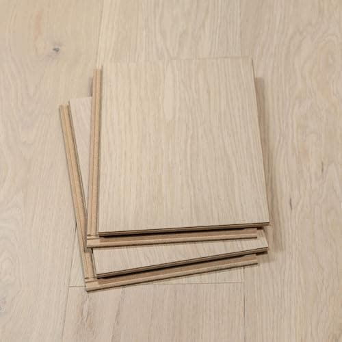 Flooret 12” Cut Sample Silvan Engineered Hardwood Plank Flooring, DIY Click or Glue Installation, Real Wood Veneer,Kid and Pet-Friendly | Balboa Silvan 7"