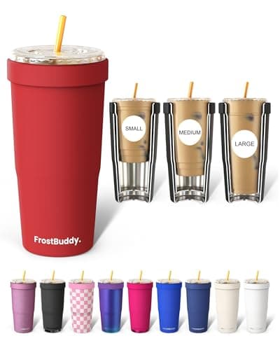Frost Buddy Togo Buddy 30oz Tumbler - Insulated Stainless Steel (Crimson)