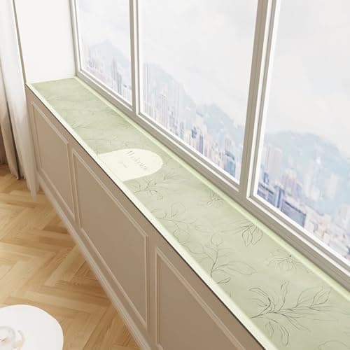 BoldPeak Window seat Cushion, Matcha Color, 15.7 * 78.8in