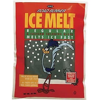 Scotwood Industries Road Runner Ice Melt,50lb. Bag,Calcium, Magnesium, Potassium, Sodium Chlorides
