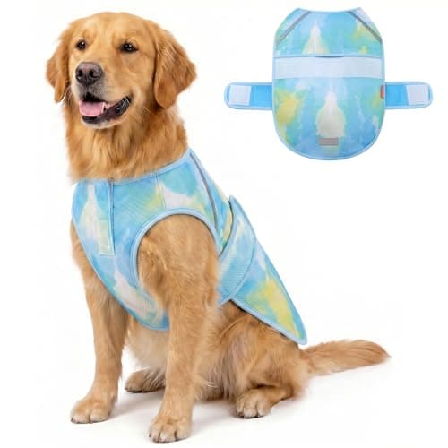 KYEESE Dog Cooling Vest Evaporative Dog Cooler Jacket for Summer Outdoor