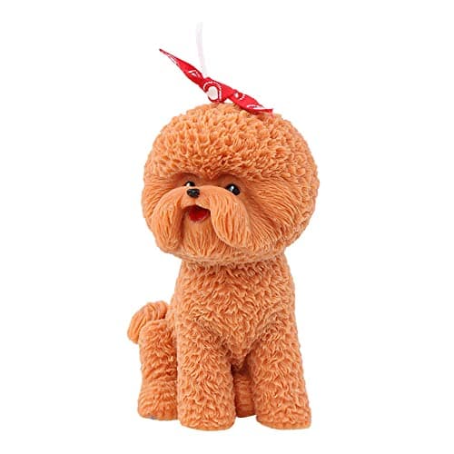 Grainrain 3D Dog Silicone Soap Craft Soy Wax Epoxy Resin Mold - Bichon Frise (SXY203)