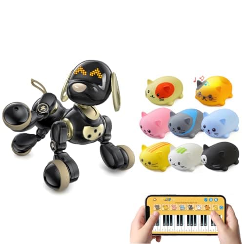 Ruko 1701A Cat Piano Keyboard and 18011 Robot Dog