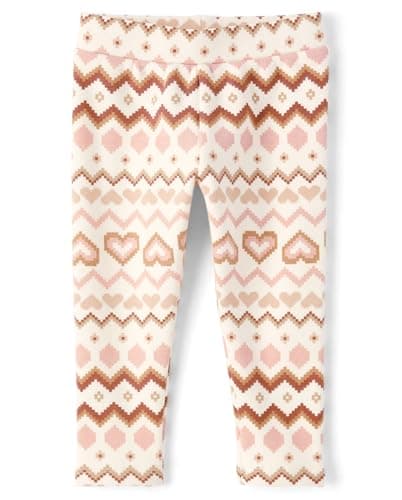 The Children's Place,Baby Girls,and Toddler Assorted Everyday Cozy Pull On Leggings,Sierra Tan,9 Months,12 Months