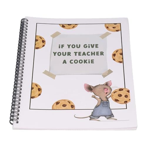 Teacher Gift Book Appreciation Book If You Give Your Teacher A Cookie Thoughtful Craft Book for Teachers