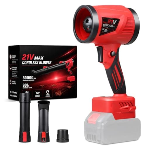 Cordless Electric Leaf Blower for Yard, Lawn Care, Car Drying and Dust