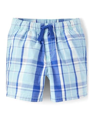 Gymboree,Boys,and Toddler Pull On Shorts,12,Bubble Blue