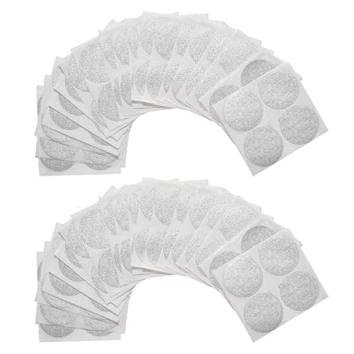 Pine & Linen 140pcs Durable Aluminum Foil Lids,Reusable Espresso Capsule Stickers,Seals for Refillable Coffee Pods/Baristas/Coffee Enthusiasts(60mm-Style B)