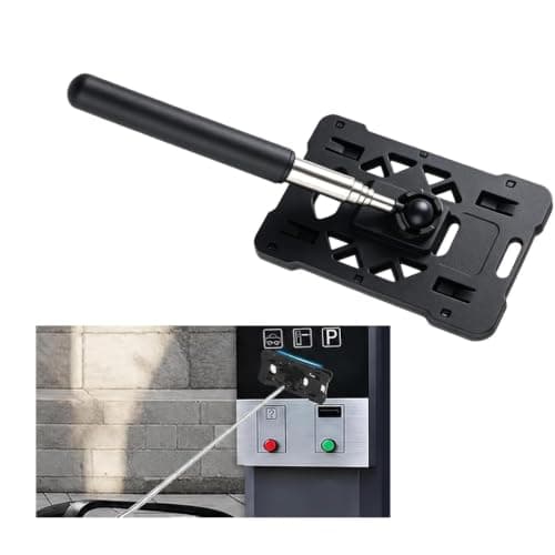 EWOJUYE Adjustable Telescopic Rod Card Holder Reacher