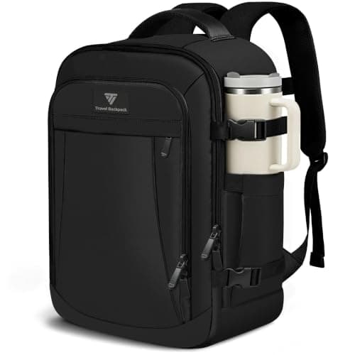 TILYMOL Carry On Travel Backpack, Flight-Approved 15.6 Laptop Backpack