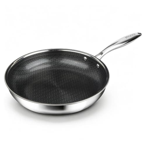 imarku 10 Inch Non Stick Frying Pans, Healthy Hybrid Ceramic Frying Pans