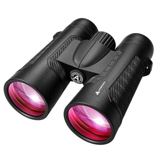 AcePath 15x56 Binoculars for Adults High Powered - Large View Binoculars with Clear Low Light Vision - Waterproof Compact Binocular for Hunting Camping Cruise Travel Bird Watching