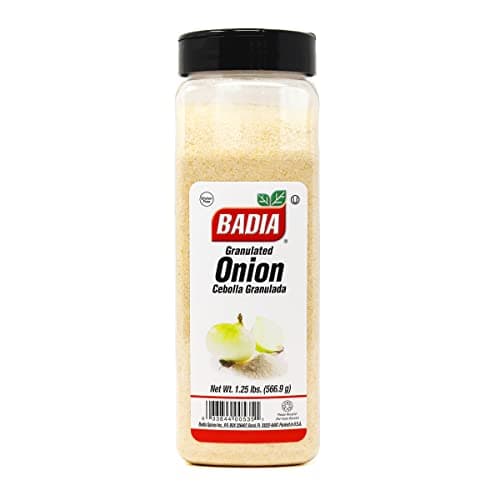 Badia Granulated Onion 1.25 Pound – Bold Savory Sweet Flavor
