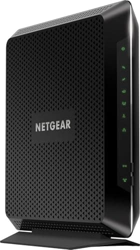 NETGEAR Nighthawk Cable Modem and WiFi 5 Router Combo (C7000) - Compatible with Major Cable Providers incl. Xfinity & Cox - Cable Plans up to 800Mbps - AC1900 (Up to 1.9Gbps) - DOCSIS 3.0