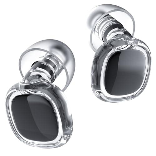 Upgrade Stylish Ear Plugs for Sleep, 45dB Noise Reduction, Side Sleeper Friendly, All-Day Comfort, Reusable, Earplugs for Muffling Snoring, Focus, Travel, Noise-Sensitive, Motorcycle, Concert
