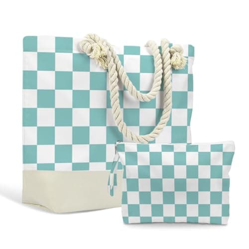 Fokongna Lightweight Tote Bag & Wet Bag, Waterproof Multi-purpose, Gift for Her Daily Carry Travel Organizing
