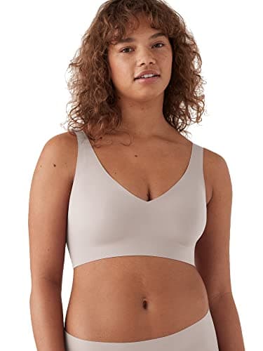 True & Co womens True Body Boost V Neck Bra, Mink, XS 30C-D 32A-B US