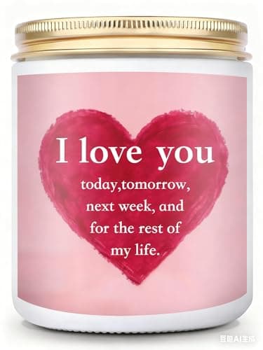 Funny Anniversary Candle for Wife,I Love You Gifts,Hers Candle,Romantic Gift for Her Girlfriend,Wedding Gifts,Valentines Day Birthday Gift for Her Wife,Candles for Girlfriend Women Anniversary