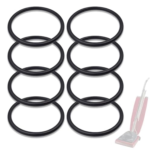 8-Pack 30563B Round Vacuum Belt for Eureka Sanitaire Commercial Vacuum