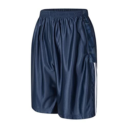URBEX Men's Basketball Shorts with Deep Pockets and Drawstring