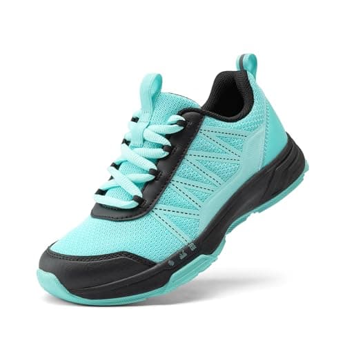 DREAM PAIRS Boys Girls Shoes Kids DuraPlay Tennis Footwear Non Slip Athletic Running Walking Lightweight Lace Up Sneakers for Little/Big Kid,Size 11 Little Kid,Light Blue,SDRS2401K