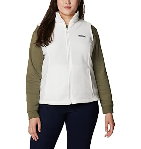 Columbia Women's Benton Springs Vest, Sea Salt, 1X Plus