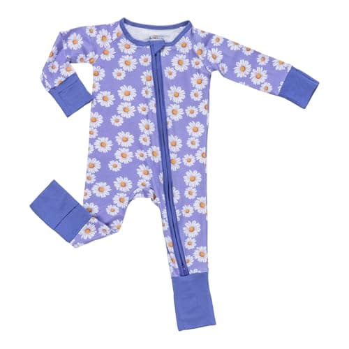 LollyBanks Baby Pajamas for Girls, Viscose from Bamboo Infant Romper