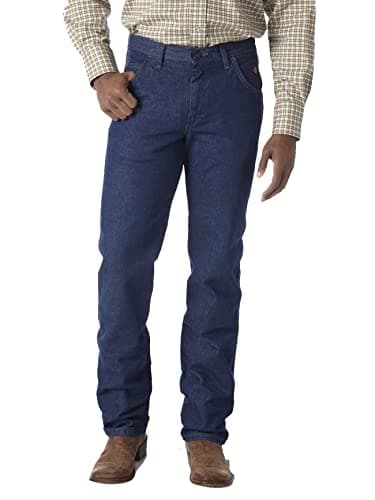 Wrangler Riggs Workwear Mens Fr Lightweight Regular Fit Jeans, Prewash, 42W x 34L US