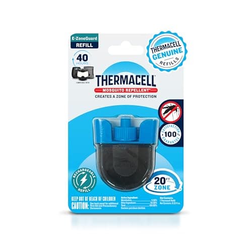 Thermacell E-ZoneGuard Mosquito Repellent Refill, 40-Hr, Rechargeable