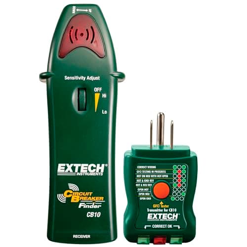 Extech CB10 AC Circuit Breaker Finder and GFCI Receptacle Tester