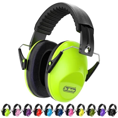 Dr.meter EM100 Noise Cancelling Headphones for Kids Adults, Ear Muffs
