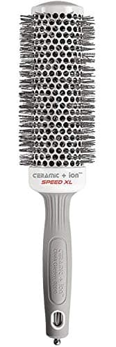 Olivia Garden Ceramic + Ion Speed XL - Extra-Long Round Thermal Hair Brush - Not Electrical - Professional Blowout Brush for Normal to Thick Hair - 1 3/4"- Diameter Barrel - CIXL-45