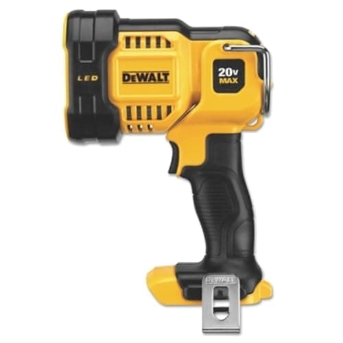 DEWALT 20V MAX LED Work Light, Handheld Spotlight with 508 Yard Distance, Pivoting Head, 1500 Lumens, Cordless, Battery Not Included (DCL043)