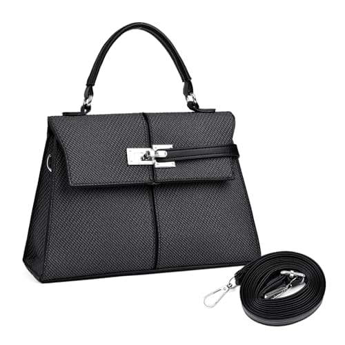 Eslcorri Crossbody Bags for Women Trendy, Leather Ladies Satchel Travel Purses and Handbags Medium Shoulder Top Handle Evening Bag Clutch