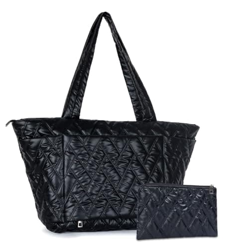 BUG Laptop Tote Bag for Women with Laptop Compartment, Shoulder bag Work Casual Handbag for Travel School Teacher Water Resistant Lightweight