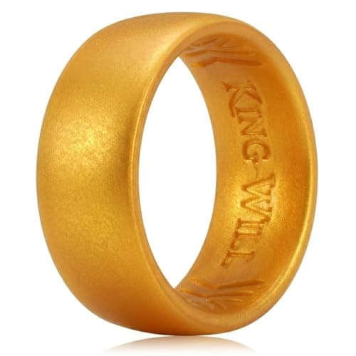 King Will Men Silicone Wedding Band Size 7