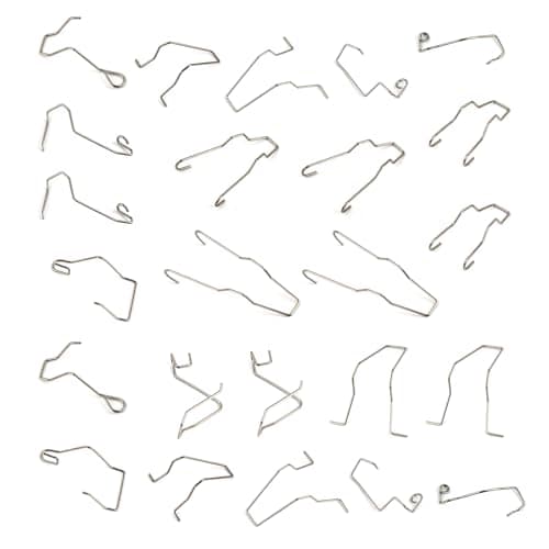24PCS Car Headlight Retaining Clip with 12 Sizes,Portable Headlight Clips Retaining Spring Clips for Fastening Headlights Bulbs H1 H3 H4 H7,Universal Car Accessories