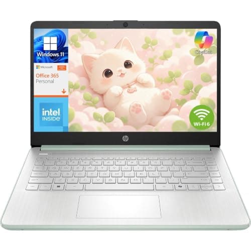HP 2026 Essential Laptop, Intel CPU, 128GB Storage, Office 365, Copilot AI