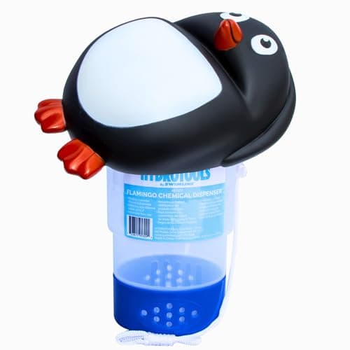 SWIMLINE | Large Capacity Floating Chlorine Tablet Dispenser | Cool Penguin