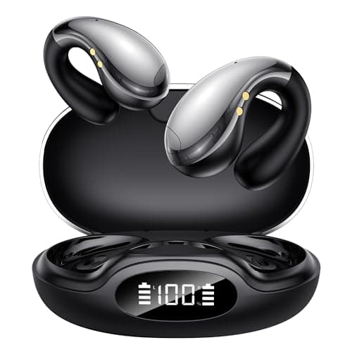 EEXXYZ AI Translation Earbuds Real Time, Open Ear Earbuds Wireless Bluetooth 5.4 Audifonos Traductores Inglés Español 188+ Languages Translator 50H Playtime Clip on Earbuds for Travel Meeting Learning